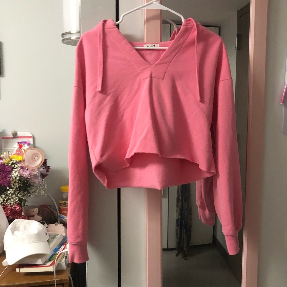 Cropped sweatshirt